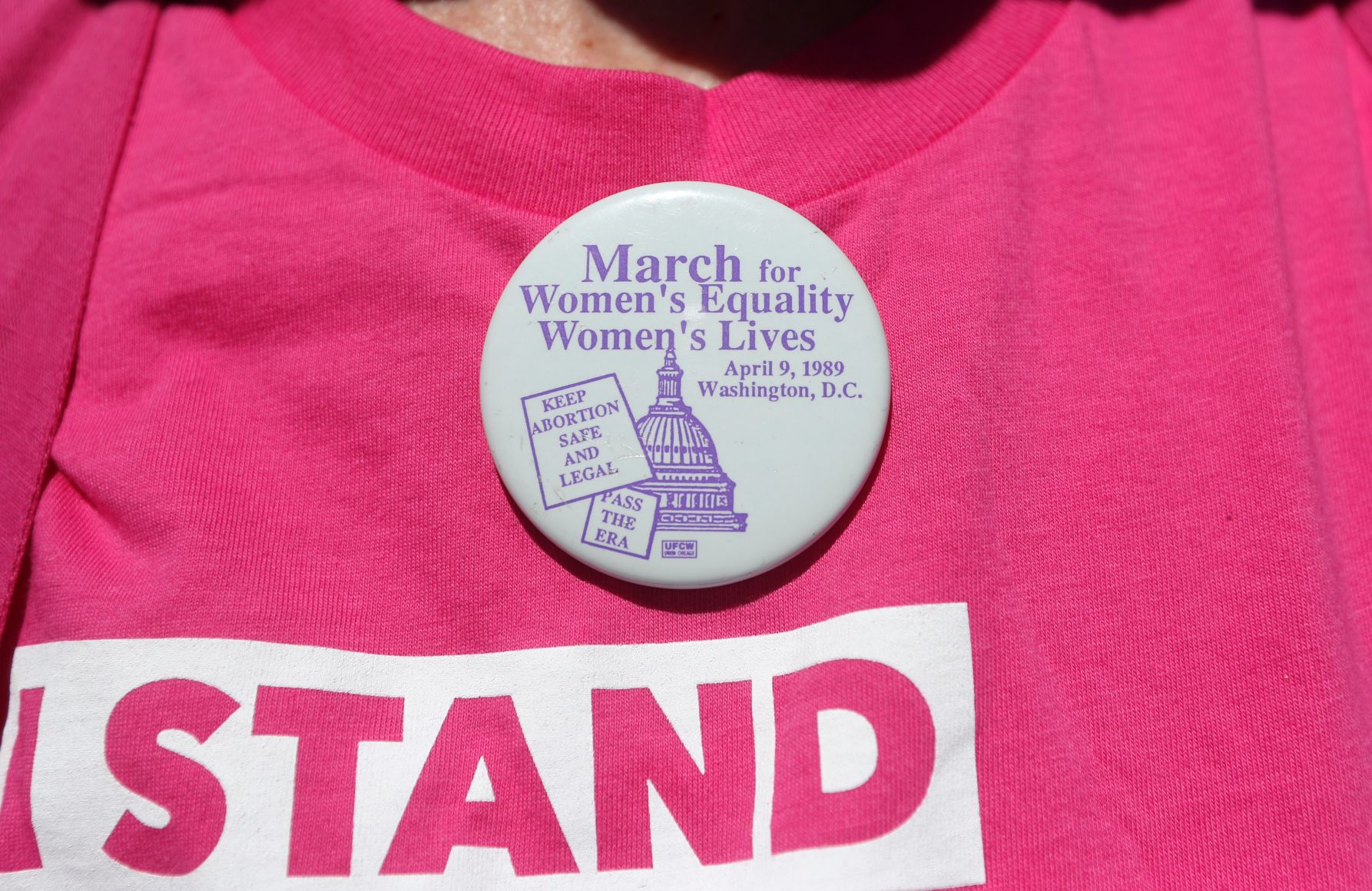 Protesting Pence